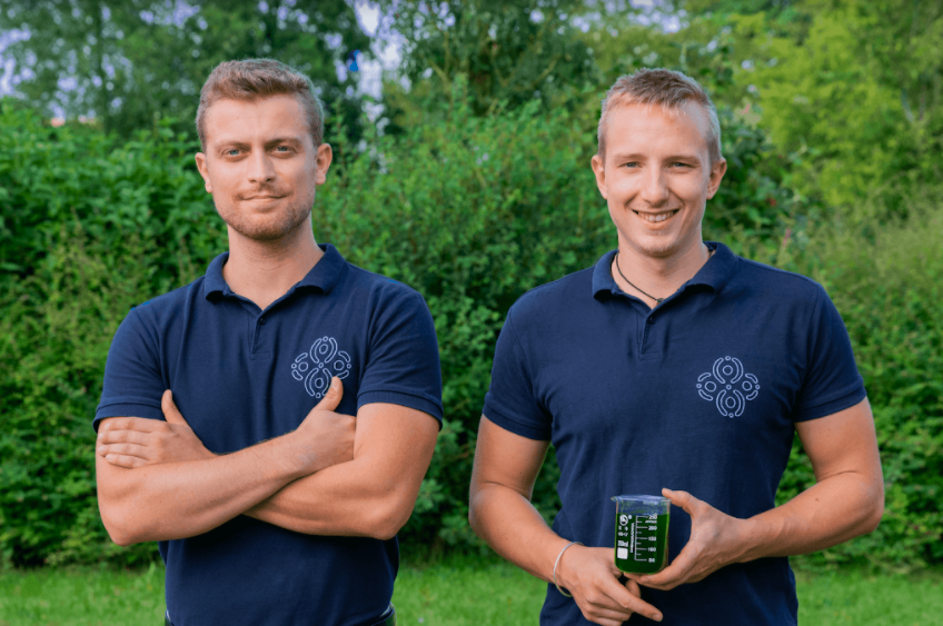 Romain Dhenin et Romain Baheux, 26 ans, ont créé à Lille Bioteos en juin 2021.